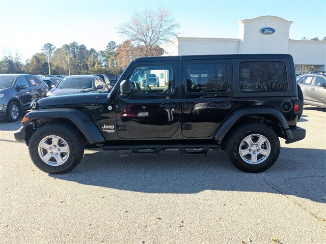 2019 Jeep Wrangler Unlimited Sport S 4x4