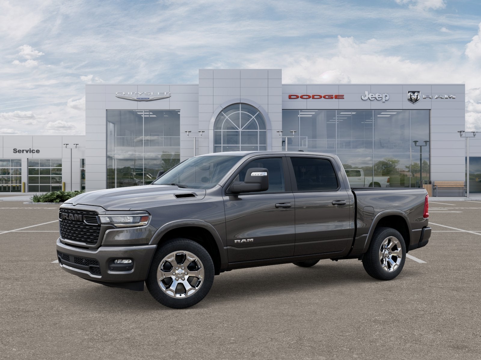 2025 RAM Ram 1500 RAM 1500 BIG HORN CREW CAB 4X4 5'7' BOX