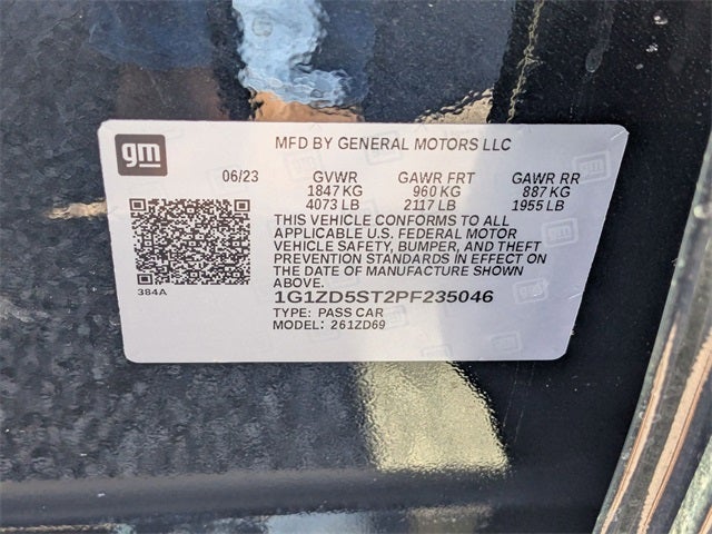 2023 Chevrolet Malibu FWD 1LT