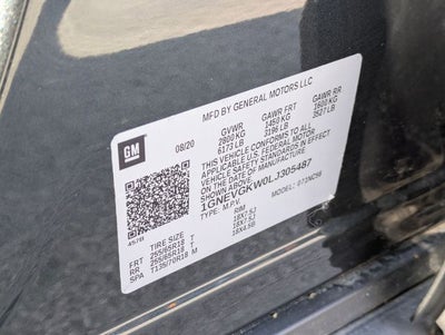 2020 Chevrolet Traverse AWD LT Cloth