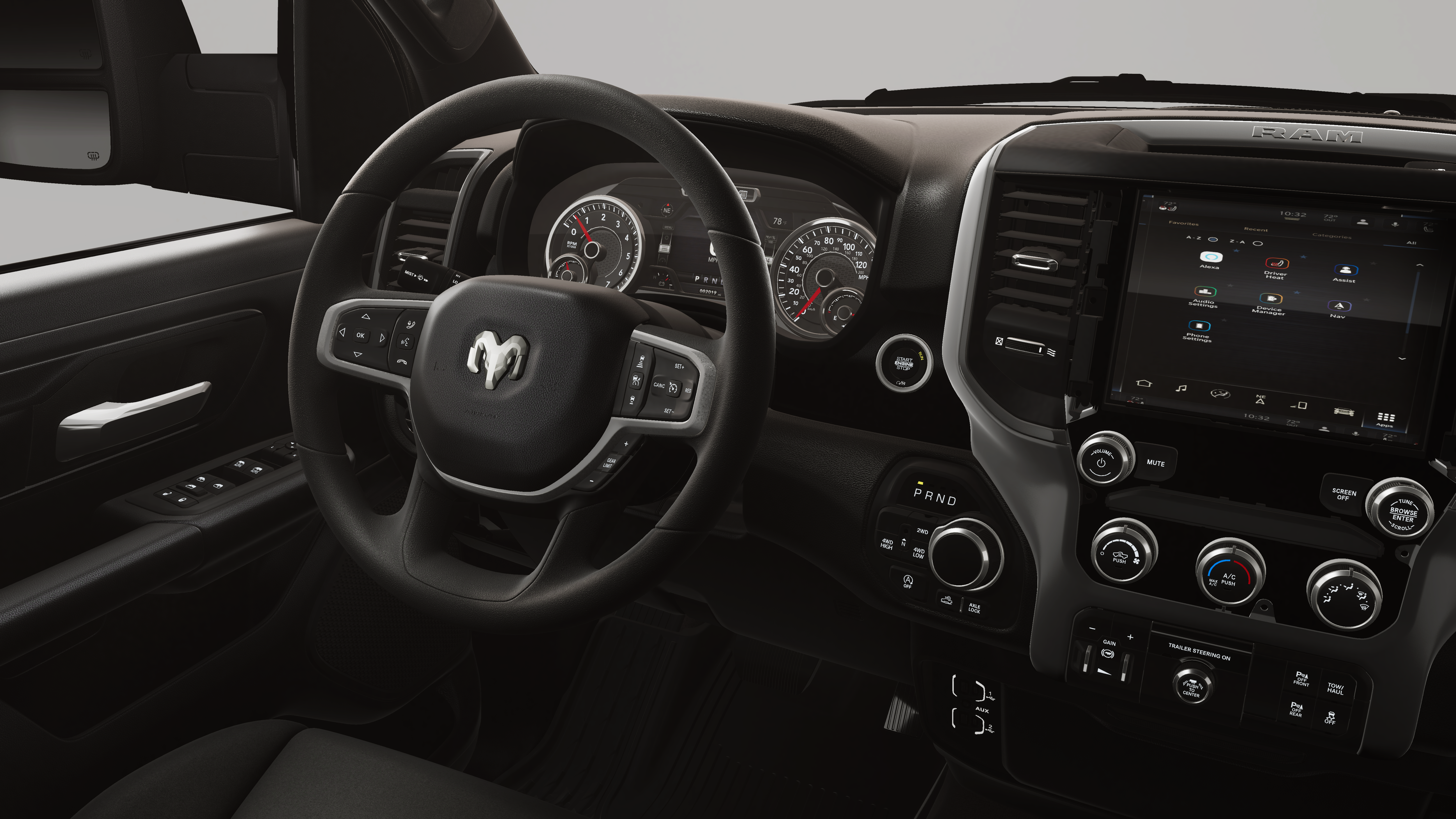 2026 RAM Ram 1500 RAM 1500 WARLOCK CREW CAB 4X4 5'7' BOX