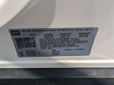 2026 GMC Terrain FWD Elevation