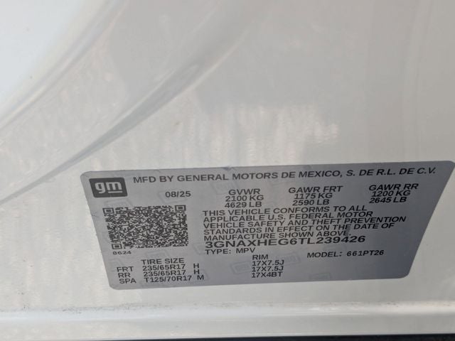 2026 Chevrolet Equinox FWD LT