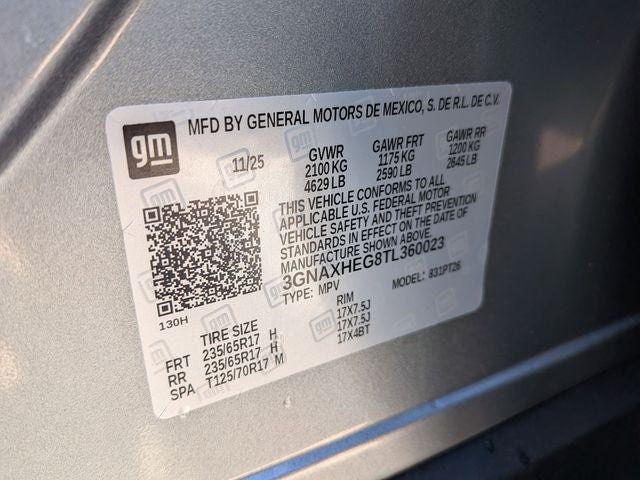 2026 Chevrolet Equinox LT