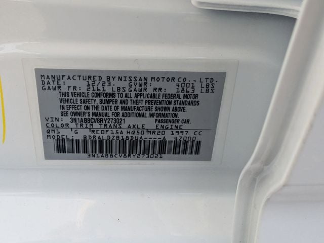 2024 Nissan Sentra SV Xtronic CVT