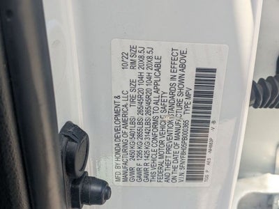 2023 Honda Passport AWD Elite