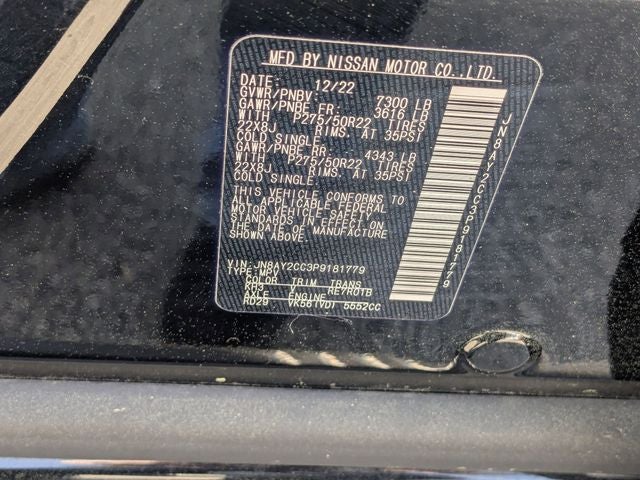 2023 Nissan Armada Platinum 2WD