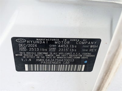 2025 Hyundai Sonata SEL