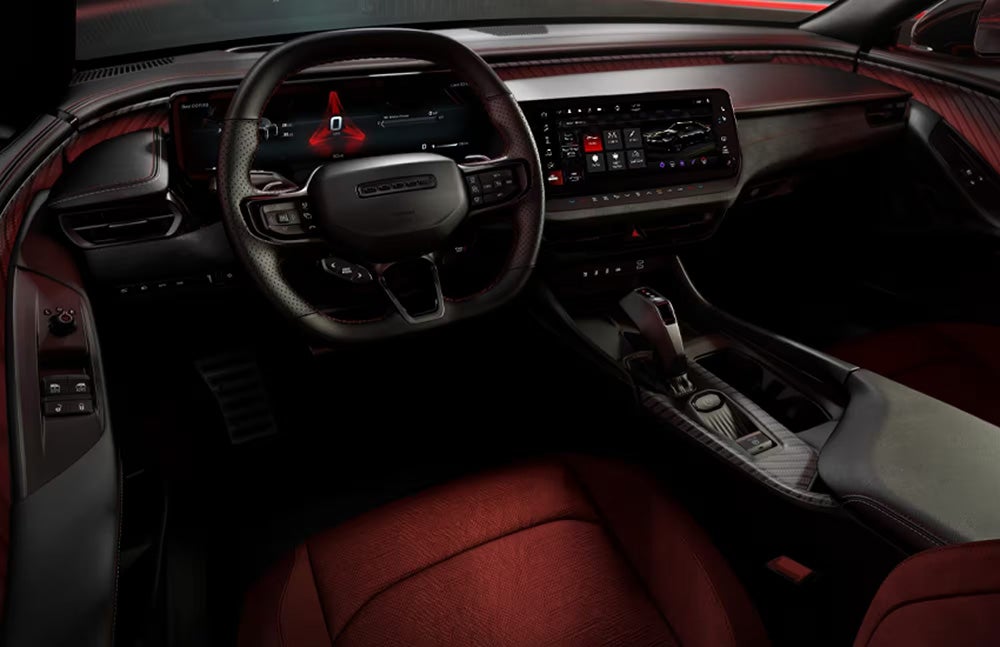 2025 Dodge Charger Daytona EV Interior Driver-side View