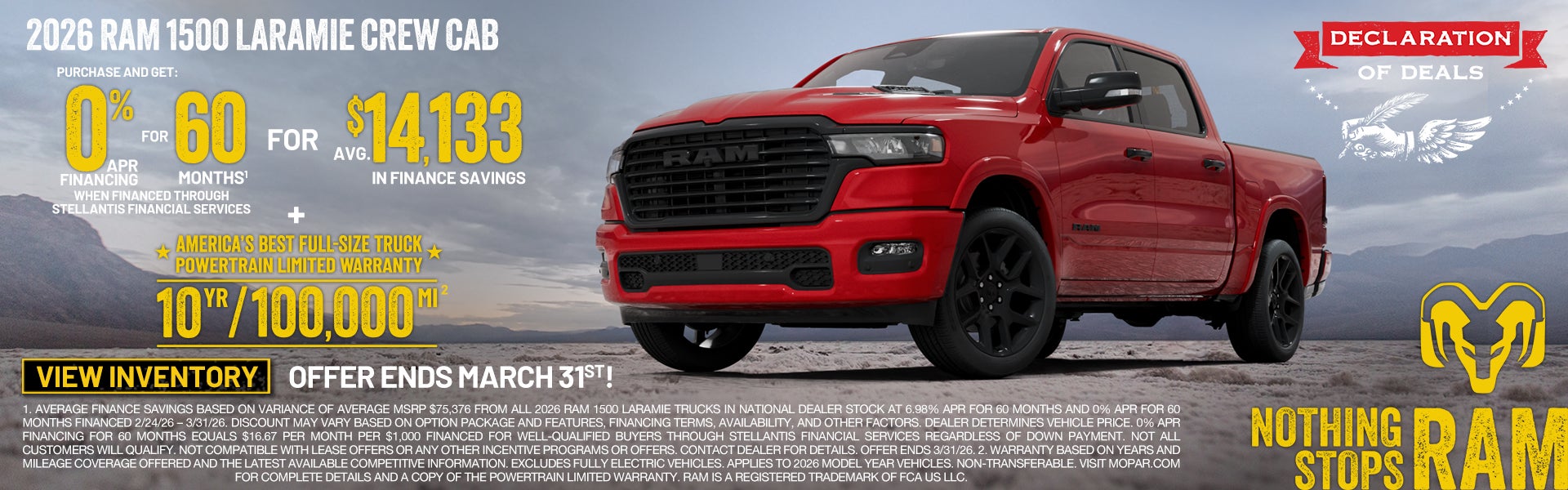 2026 RAM 1500