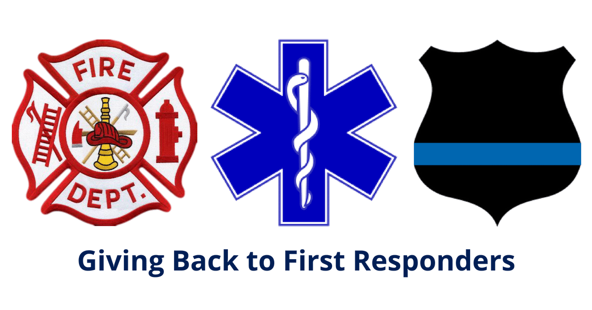 Giving back to first responders