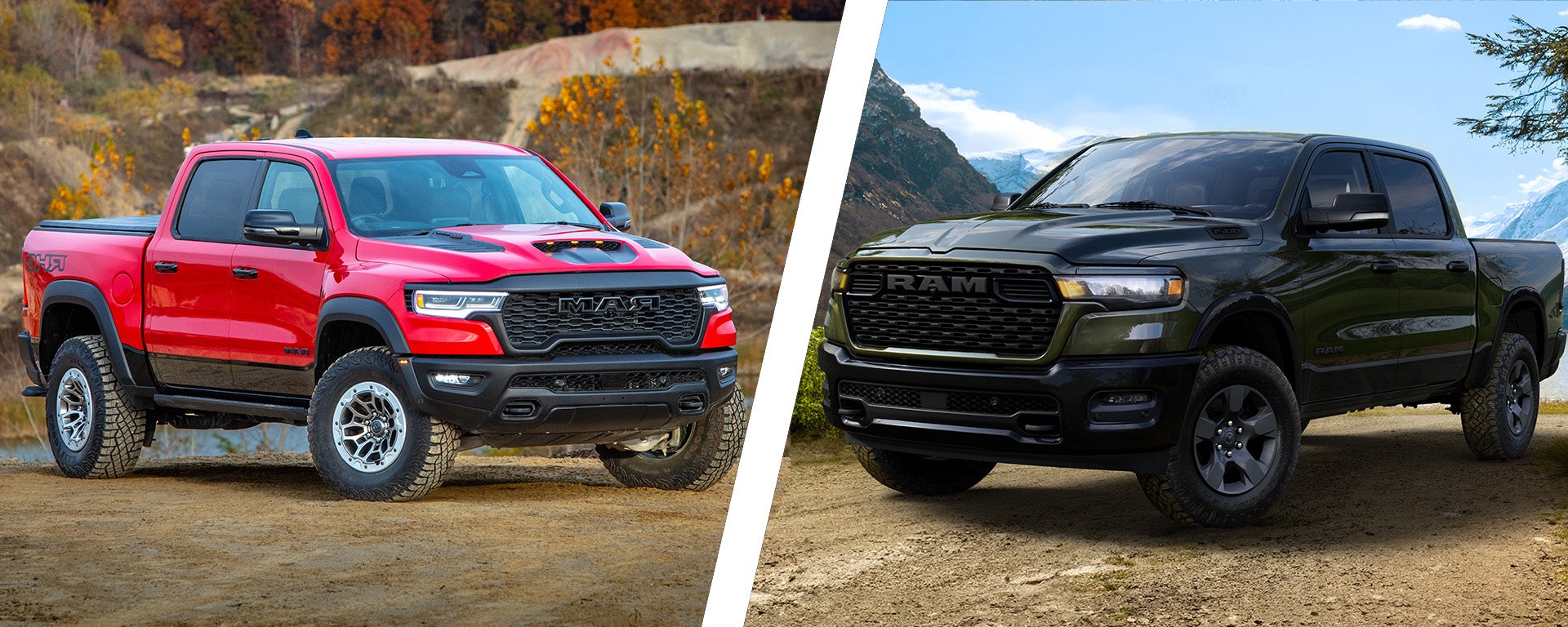 2025 vs. 2026 RAM 1500 comparison